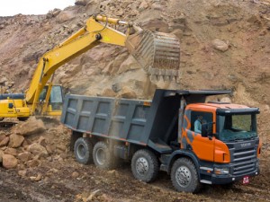 На картинке показан вывоз грунта Выбор техники